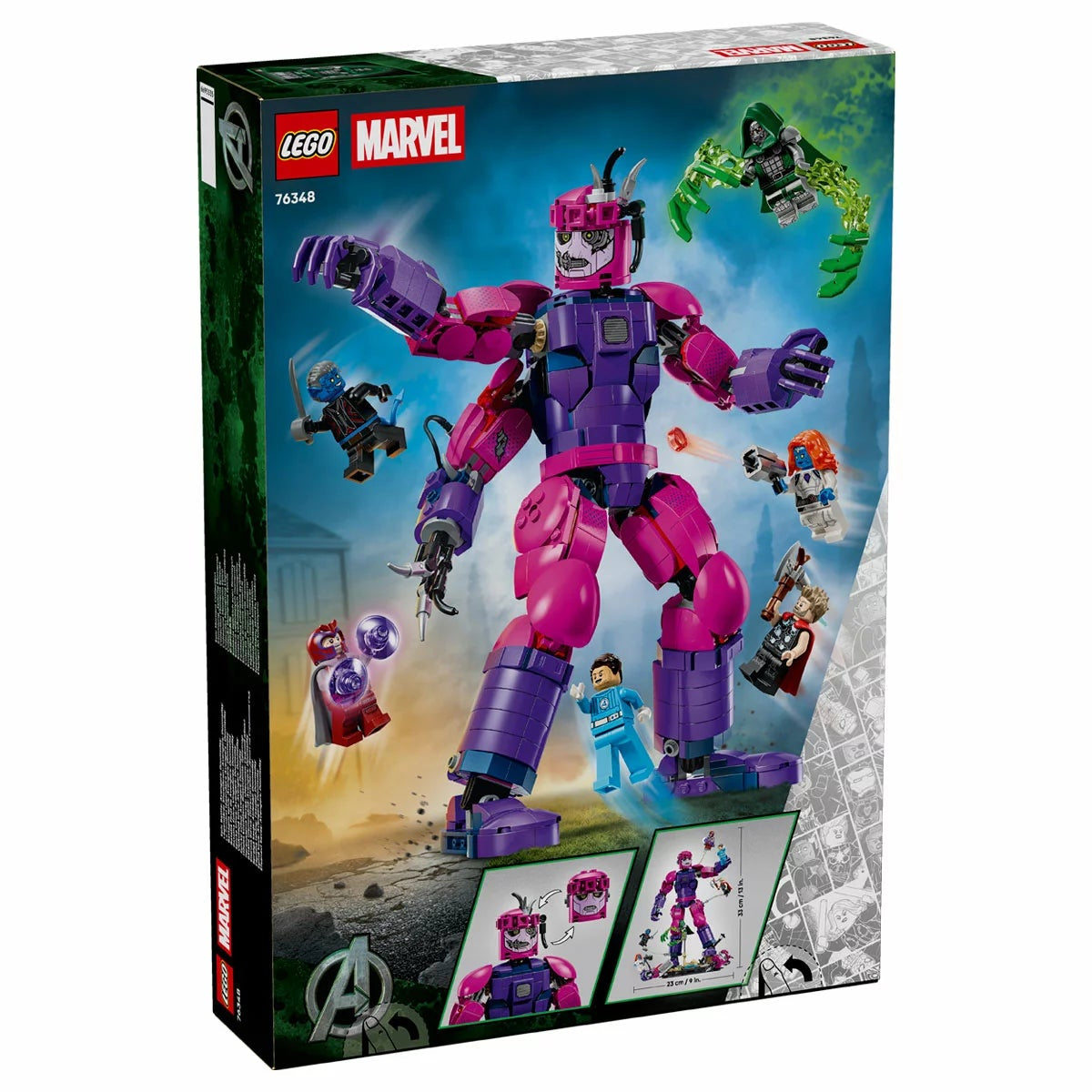 LEGO Marvel Avengers Doomsday Epic Battle Set 76348 846 Pcs Sentinel Super Heroes
