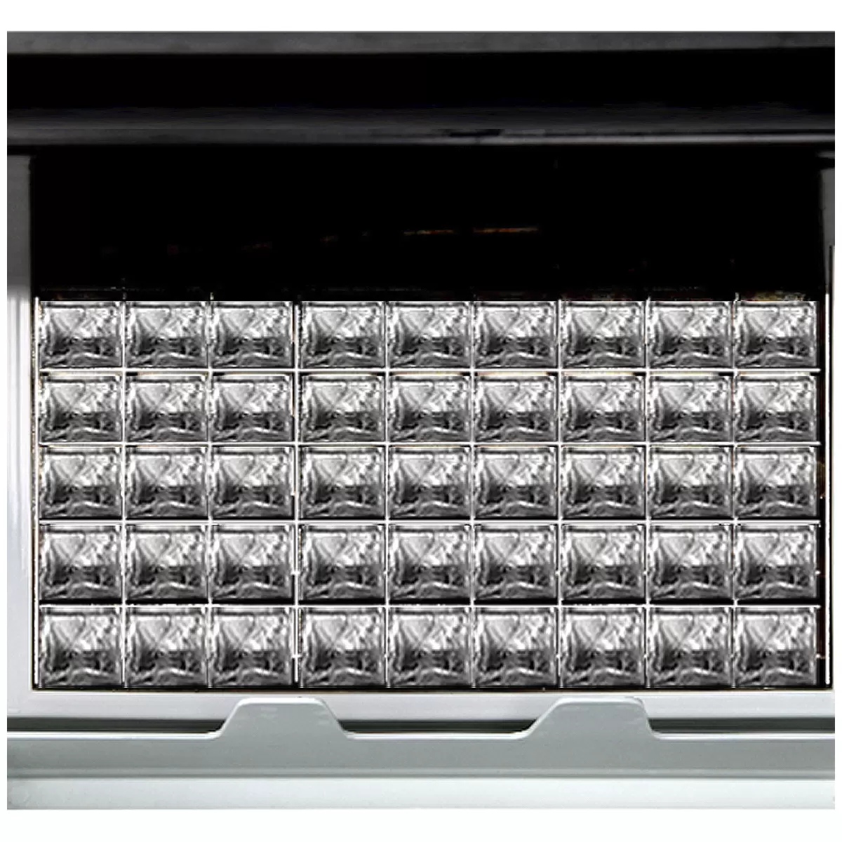 Devanti Stainless Steel Commercial Ice Maker 60kg Ice Machine LED Control
