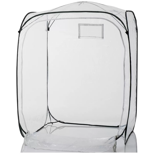 Maze Poly Garden Plant Cover 1 x 1.4m - Greenhouse Pop Up Plant Cover