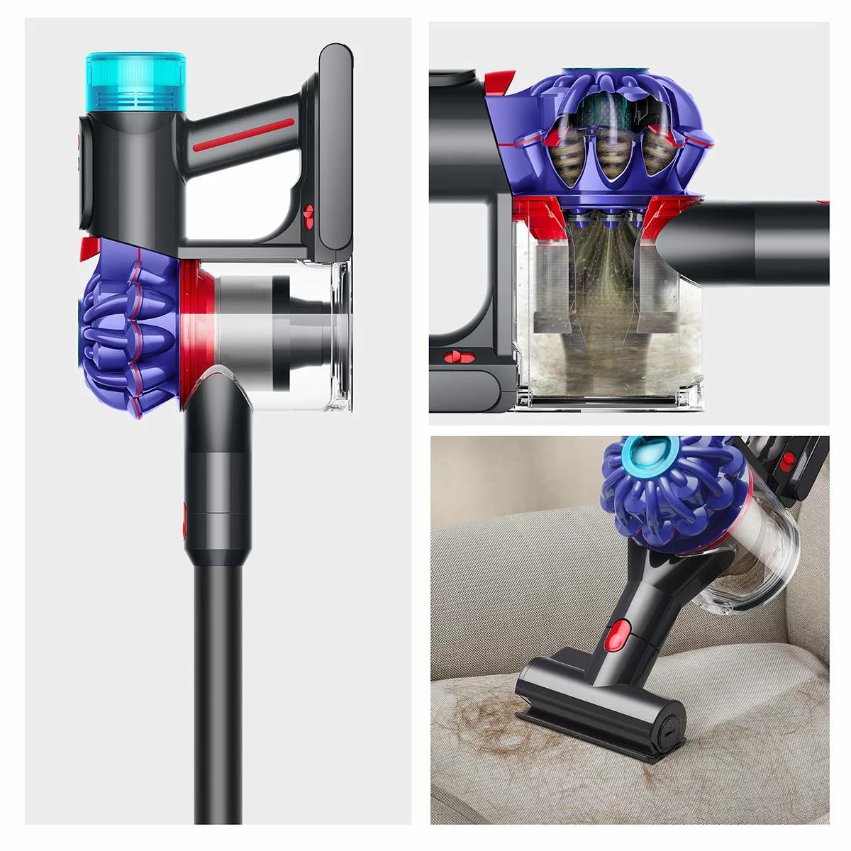 Dyson V10 Konical Cordless Vacuum Cleaner 626407-01 HEPA Stick Vacuum