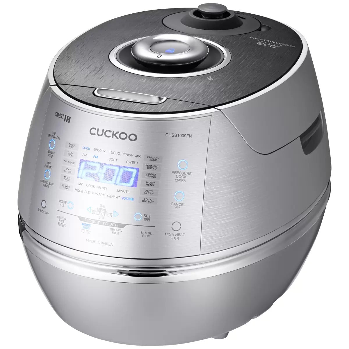 Cuckoo 10 Cup Induction Pressure Rice Cooker 1.8L CRP-CHSS1009F