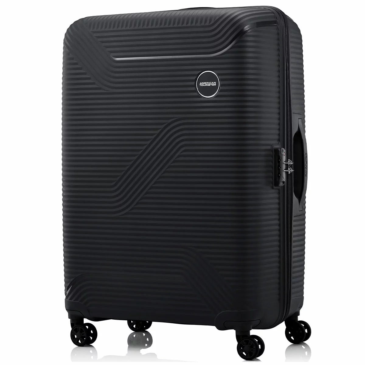 American Tourister Bonjoy Spinner 79cm Large Black TSA Lock Luggage