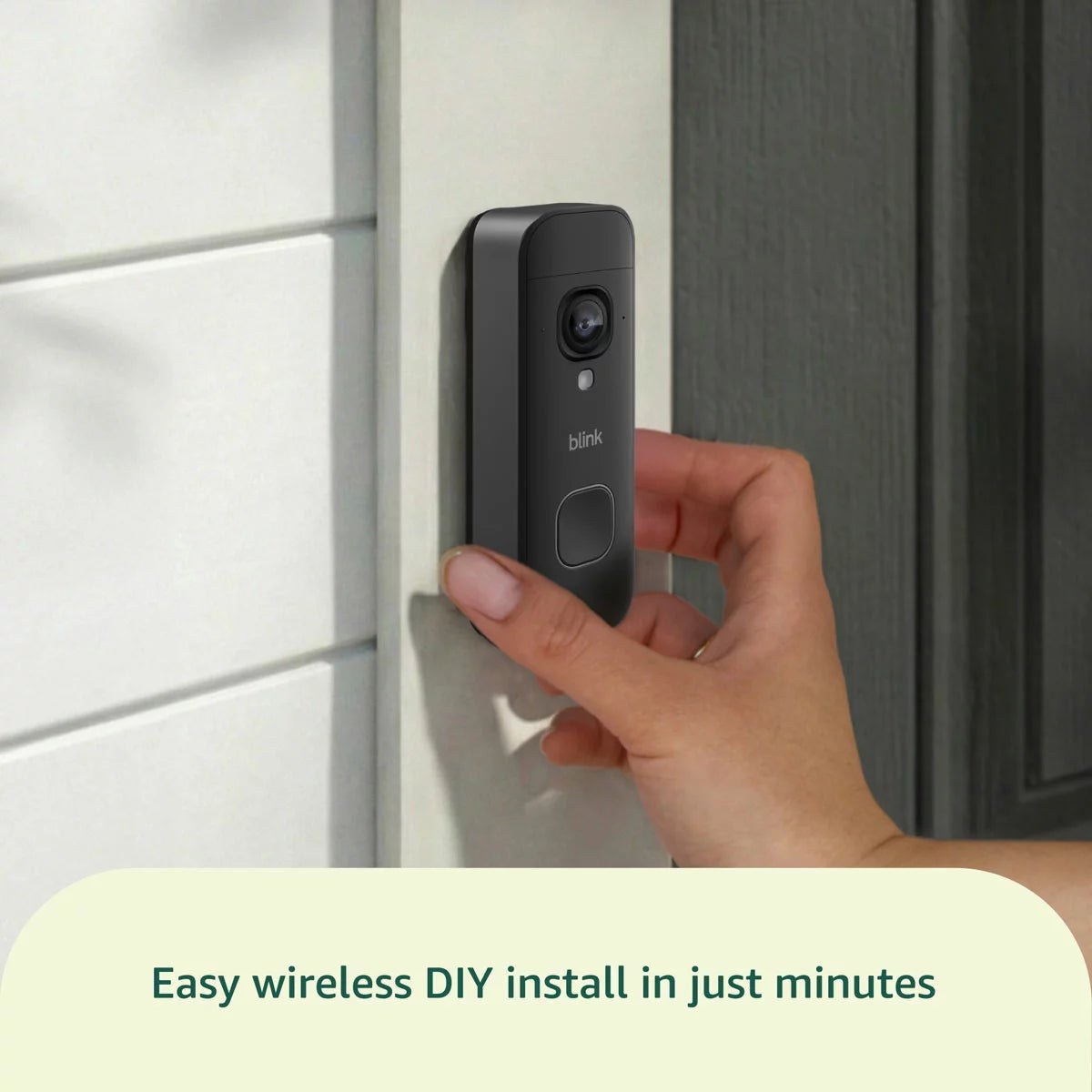 Blink Outdoor 2K+ Video Doorbell Sync And Camera System Wireless Module Security