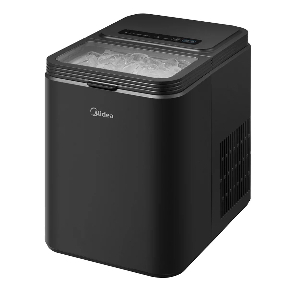 Portable Midea Ice Maker 12kg Daily Output Countertop Ice Machine Black