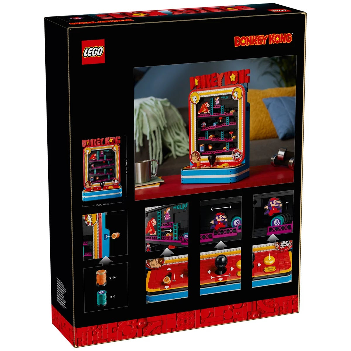LEGO Super Mario Donkey Kong Arcade 72051 1367 Piece Building Set 18+