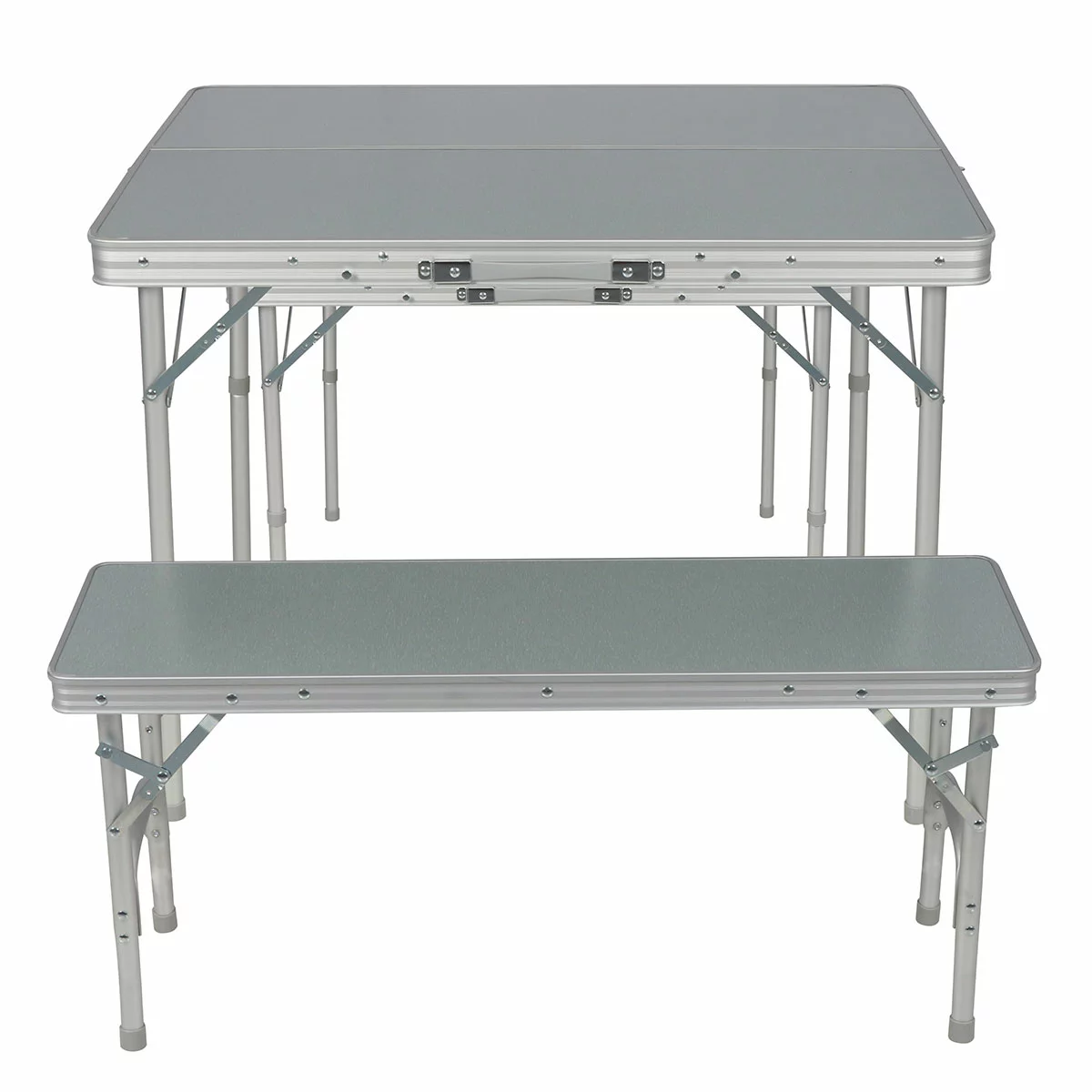 Timber Ridge Portable Picnic Table with Bench Seating Camping Outdoor Set