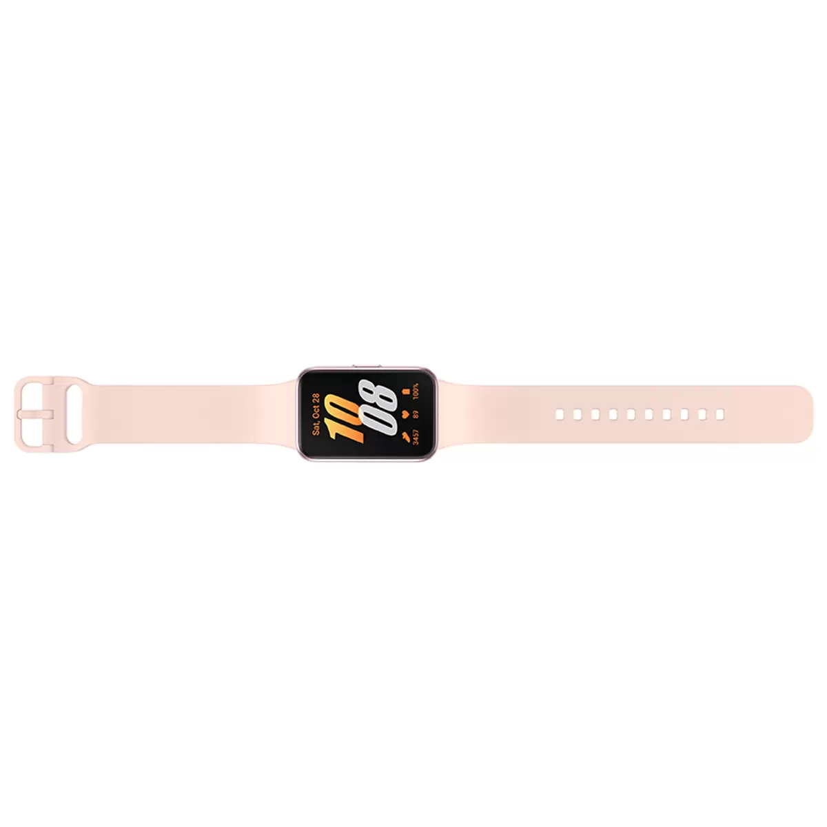 Samsung Galaxy Fit3 Bluetooth Fitness Watch AMOLED Display Pink Gold Wearable