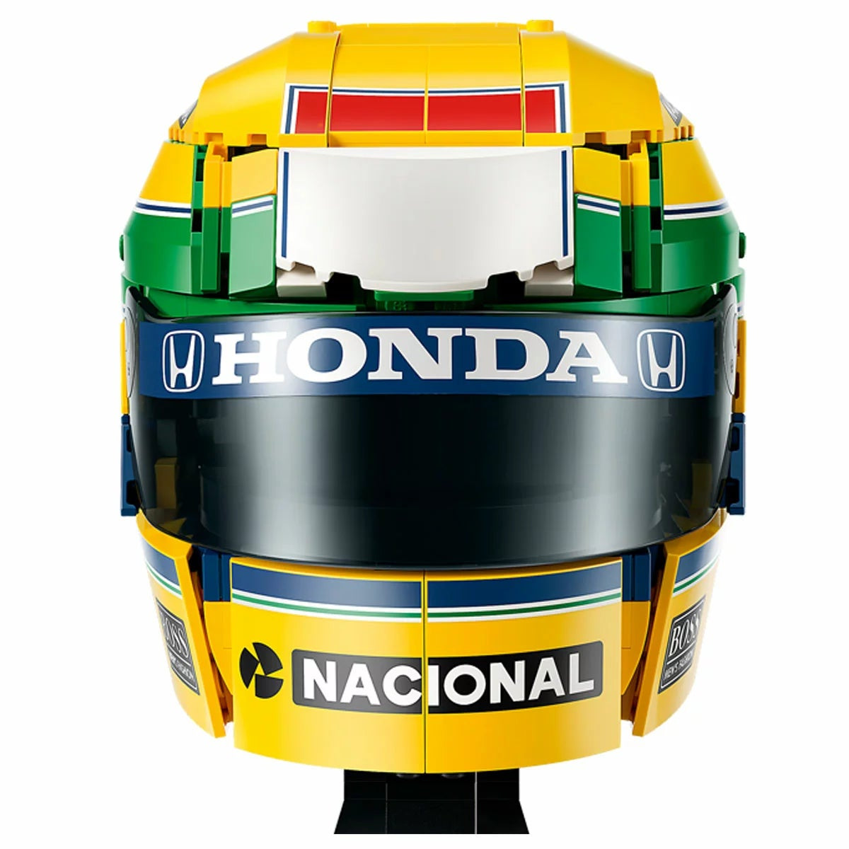 LEGO Editions Ayrton Senna Helmet 43024 F1 931 Piece Building Set