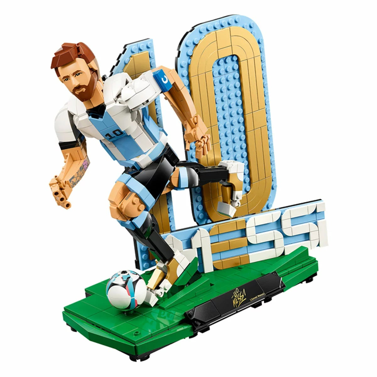 LEGO 43015 Lionel Messi Football Legend 958 Piece 2-in-1 Building Set