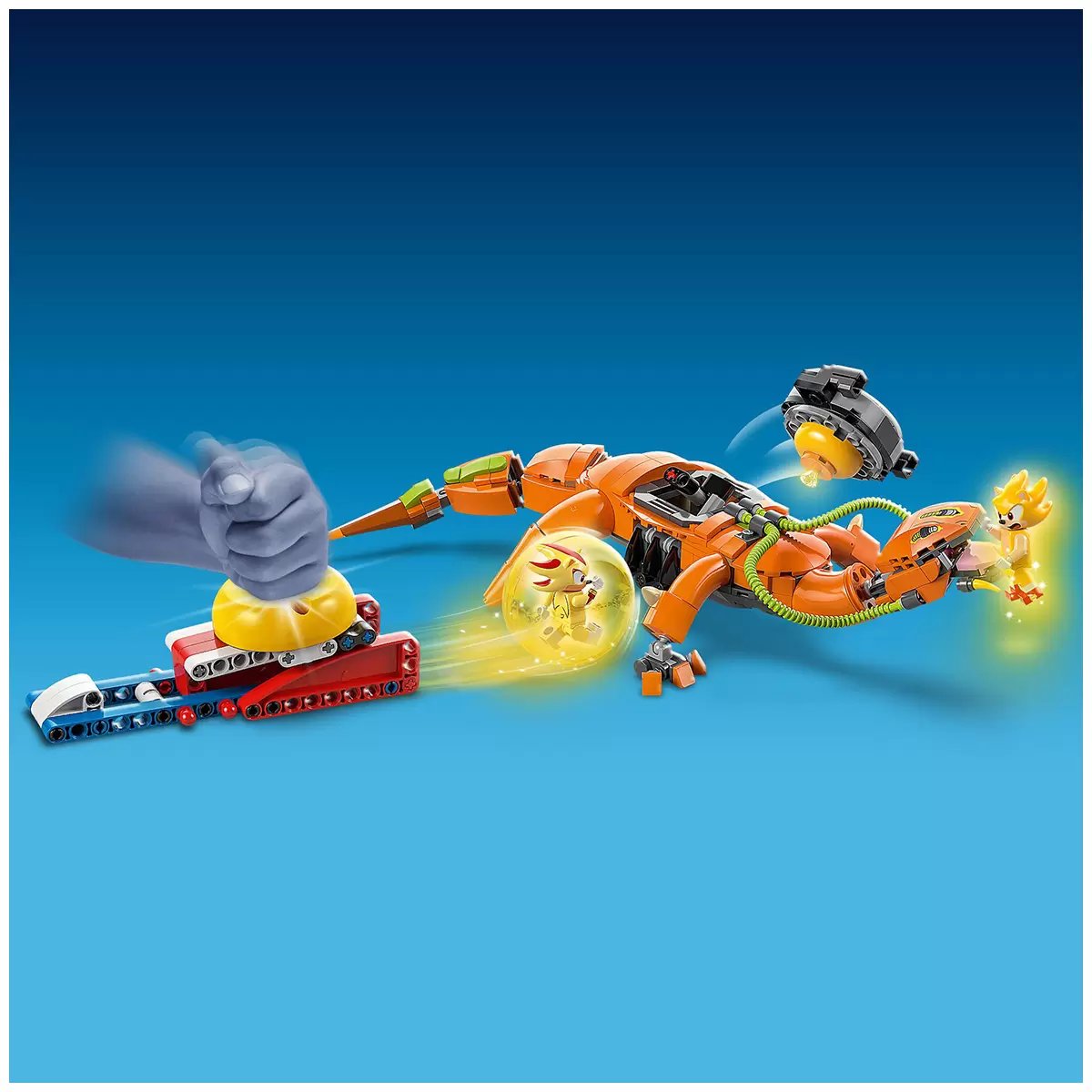 LEGO Sonic the Hedgehog 77003 Super Shadow Biolizard Building Set 419 Pieces