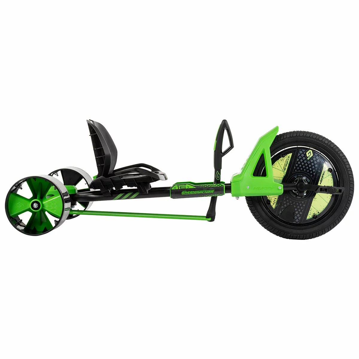 Huffy Green Machine Drift Trike Sturdy Outdoor Kids Ride On Toy