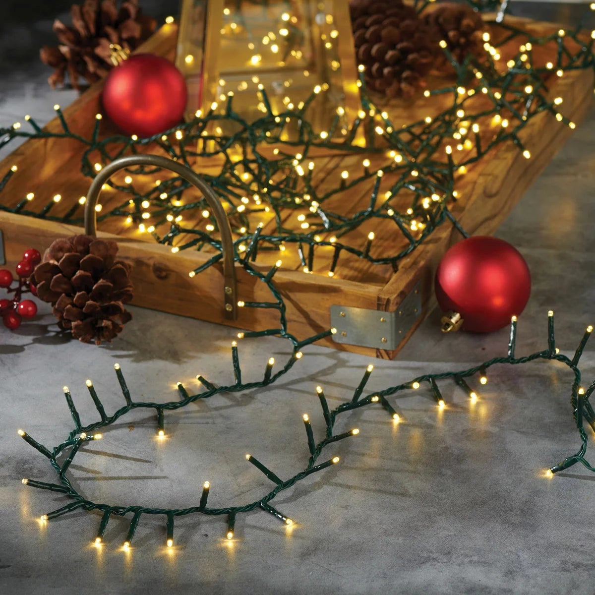 Inliten 400 LED Warm White Christmas Lights 2 Pack Christmas Decor