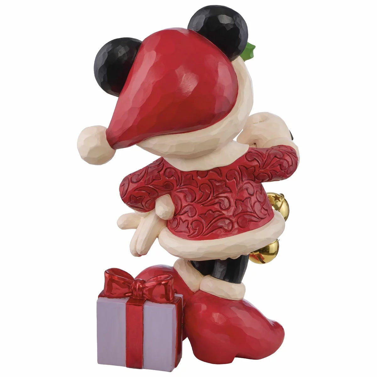 Jim Shore Traditions Minnie Mouse Santa Statue 43.18cm Christmas Holiday Decor