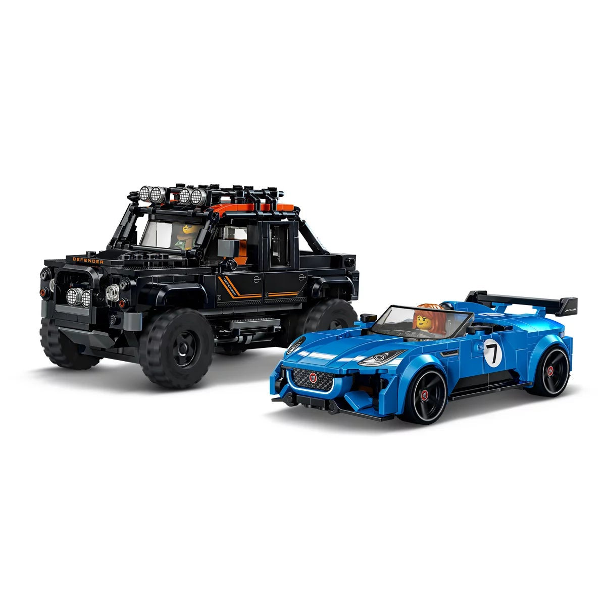 LEGO Speed Champions Jaguar Project 7 Land Rover Defender 77264 740 Pieces
