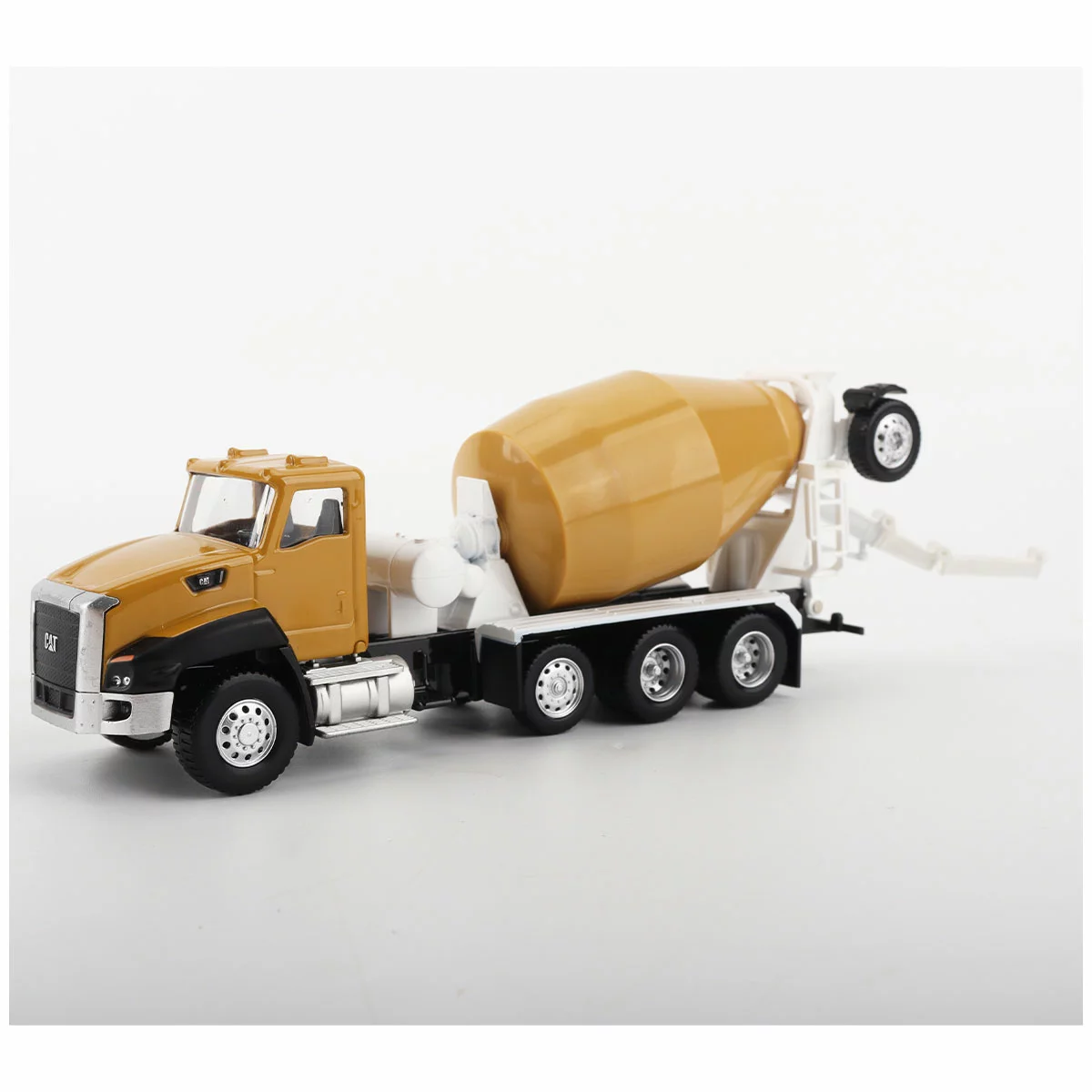 CAT Diecast Trucks 4 Pack Grey 1:64 Scale Construction Vehicle Set Kids Toy