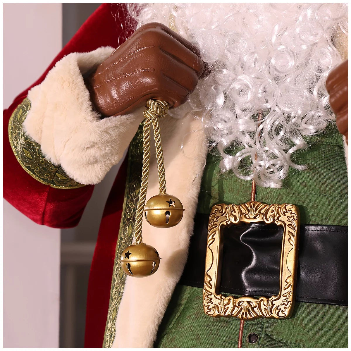 Animated 1.83M Moving Santa Claus With LED Lantern Motion Sensor Christmas