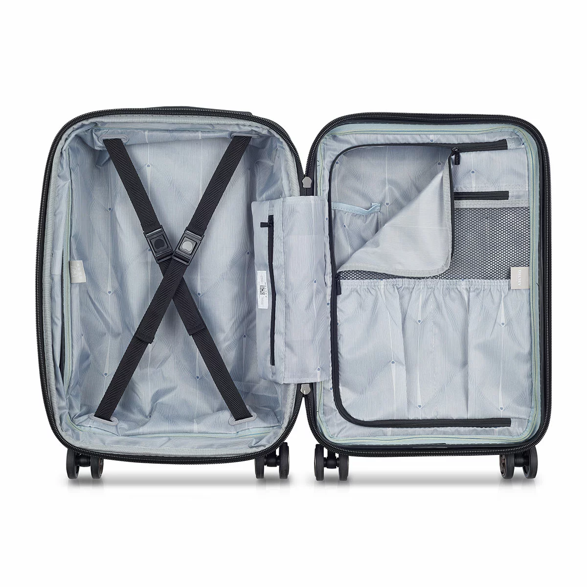 Delsey Shadow 5.0 Carry on 55cm Black With Overweight Indicator & Anti-Theft Zip