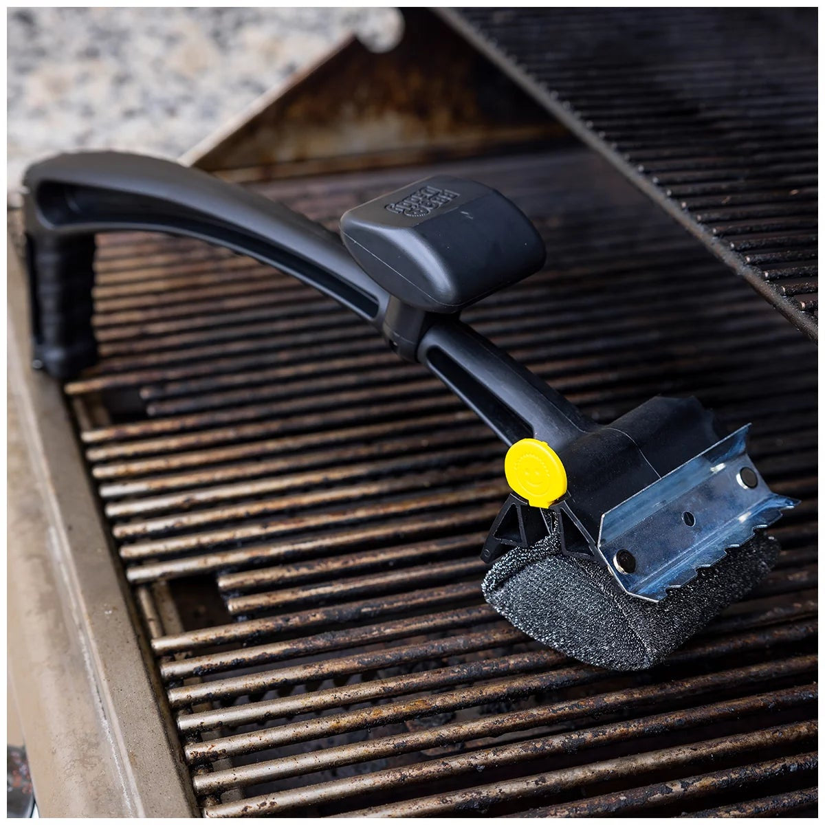Scrub Daddy BBQ Daddy Grill Scrubber Steam Cleaning Brush + Refill Head
