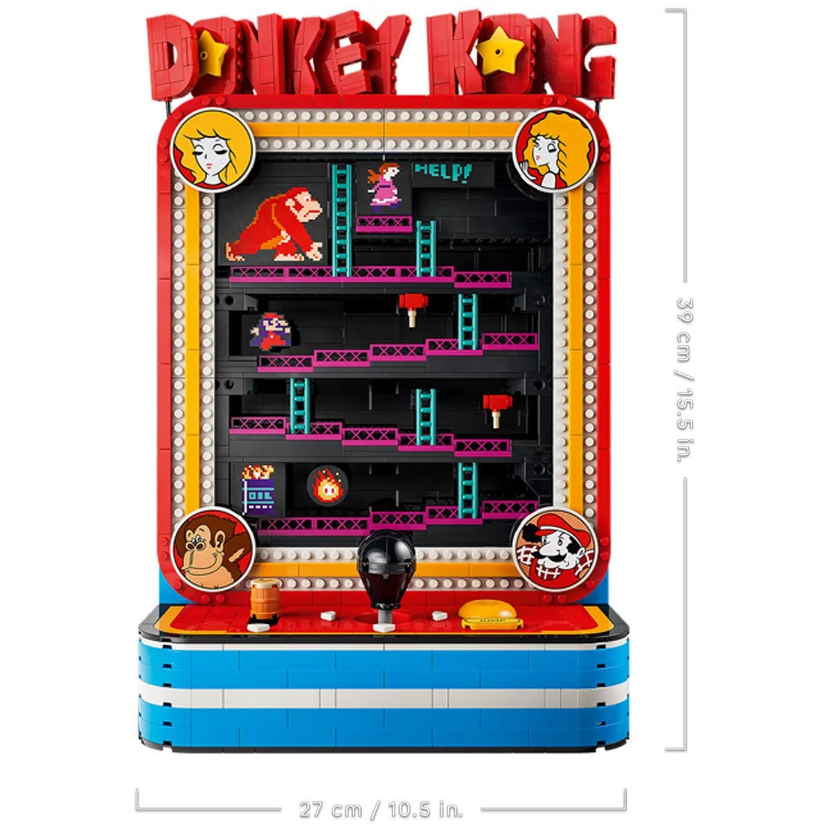 LEGO Super Mario Donkey Kong Arcade 72051 1367 Piece Building Set 18+