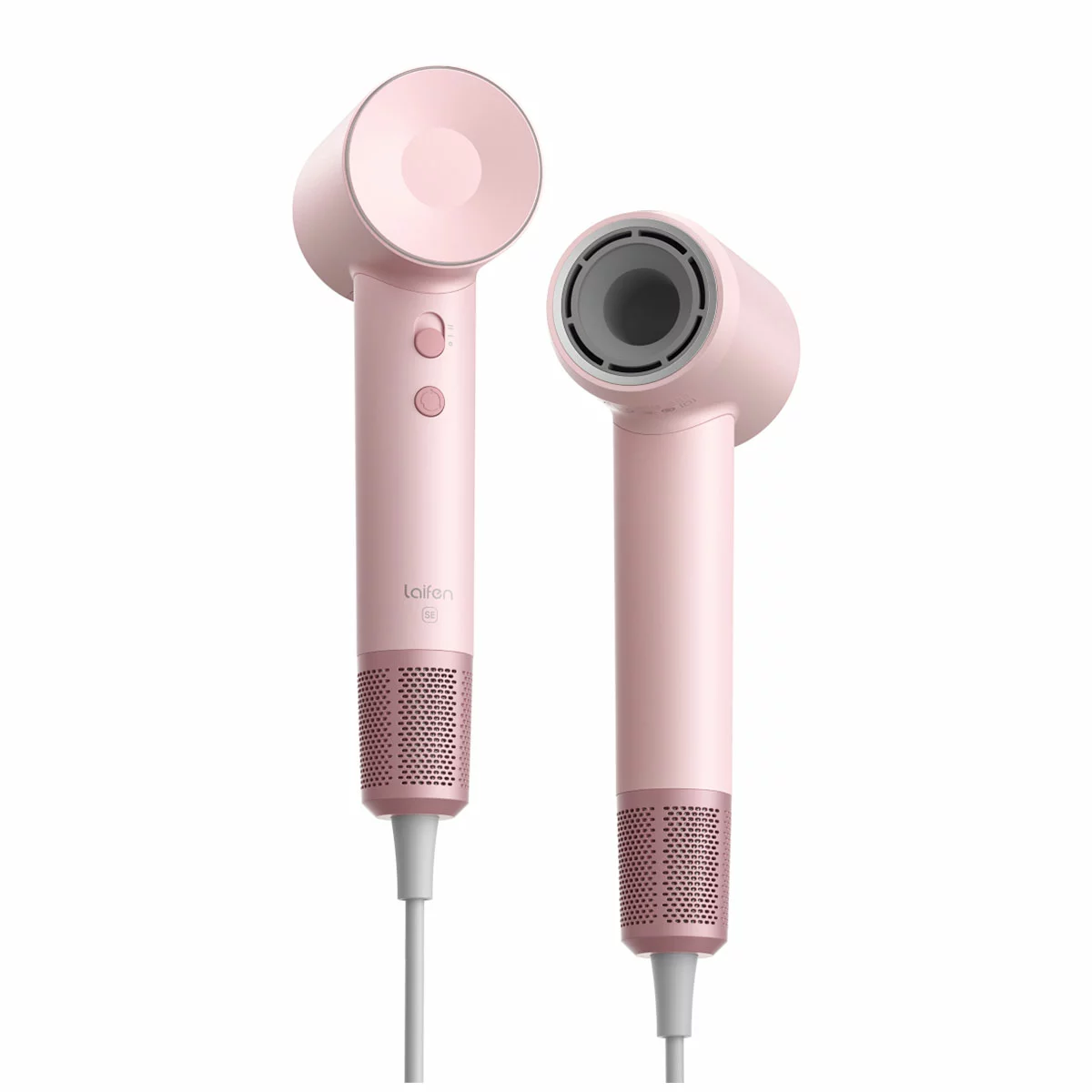 Pink Laifen SE High-Speed Hair Dryer 1HD12-G-AU W/ 2 Styling Nozzles