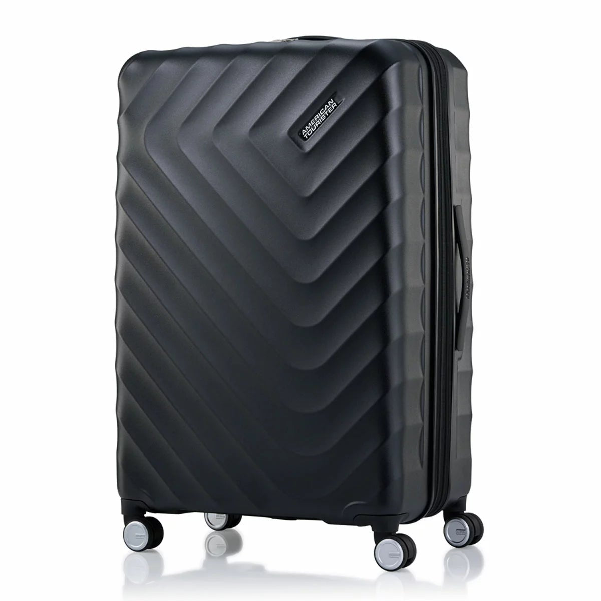 American Tourister Concentrix 3 Piece Expandable Luggage Set Black Spinner