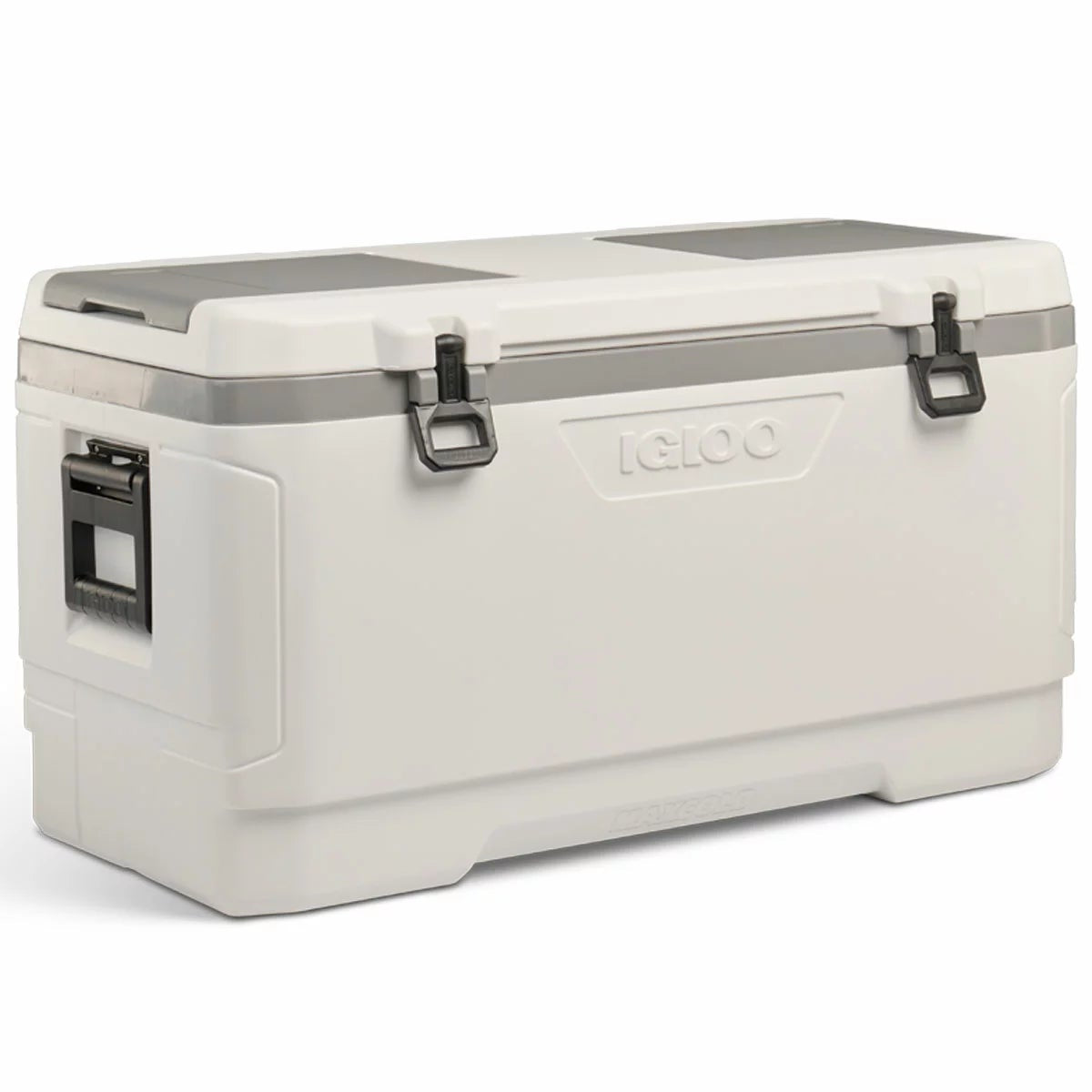 Igloo MaxCold 142L XL Cooler 150 Quart 256 Can Capacity White Ice Chest