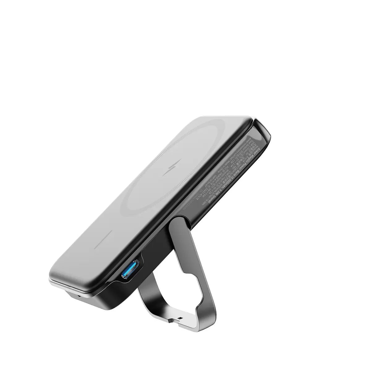 Anker MagGo Magnetic Wireless Power Bank 5000mAh Twin Pack 2 USB-C Cables Black