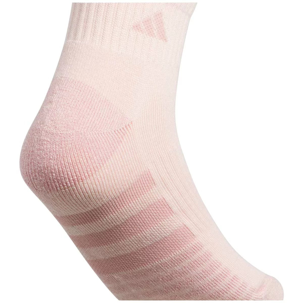 Adidas Womens Cushioned Crew Socks 6 Pair Pack Multi Athletic Everyday Socks