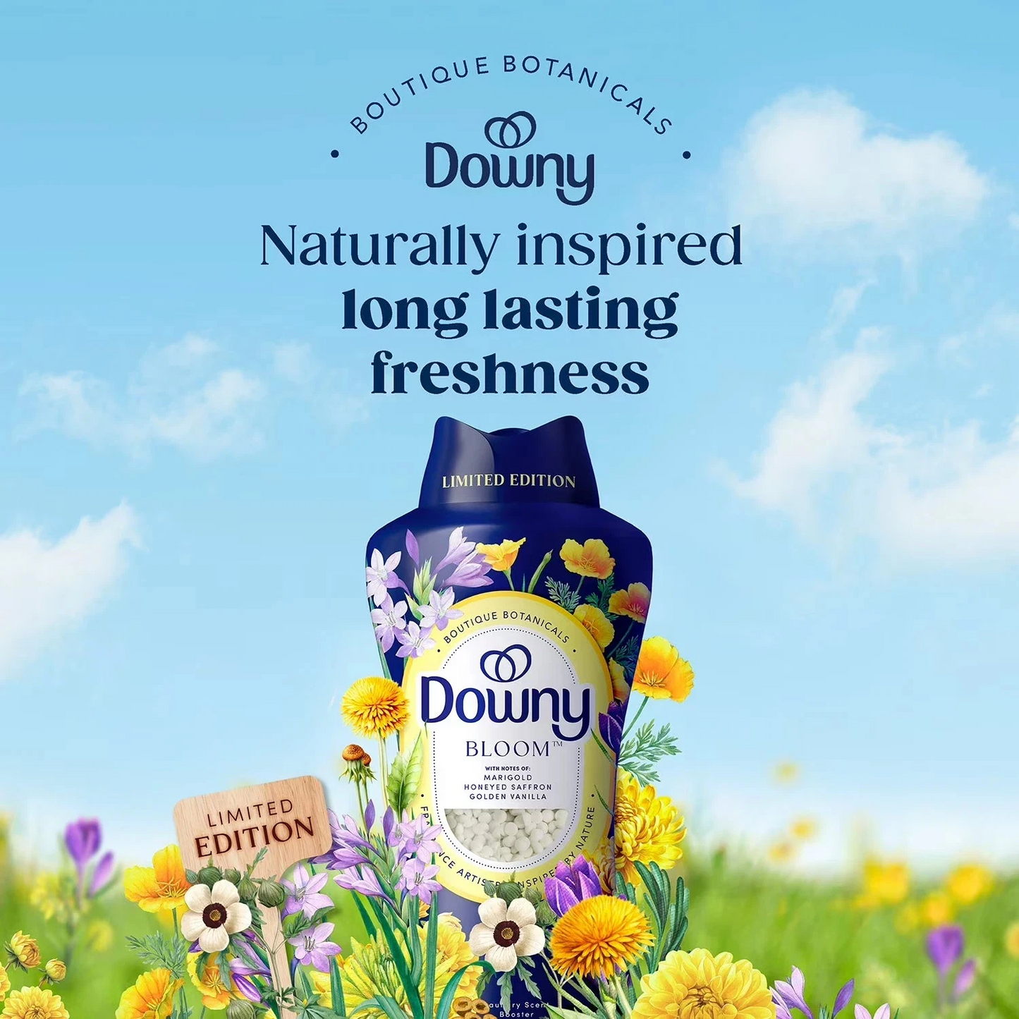 Downy Bloom Scent Booster Beads 745g Premium Laundry Freshener for Clothes