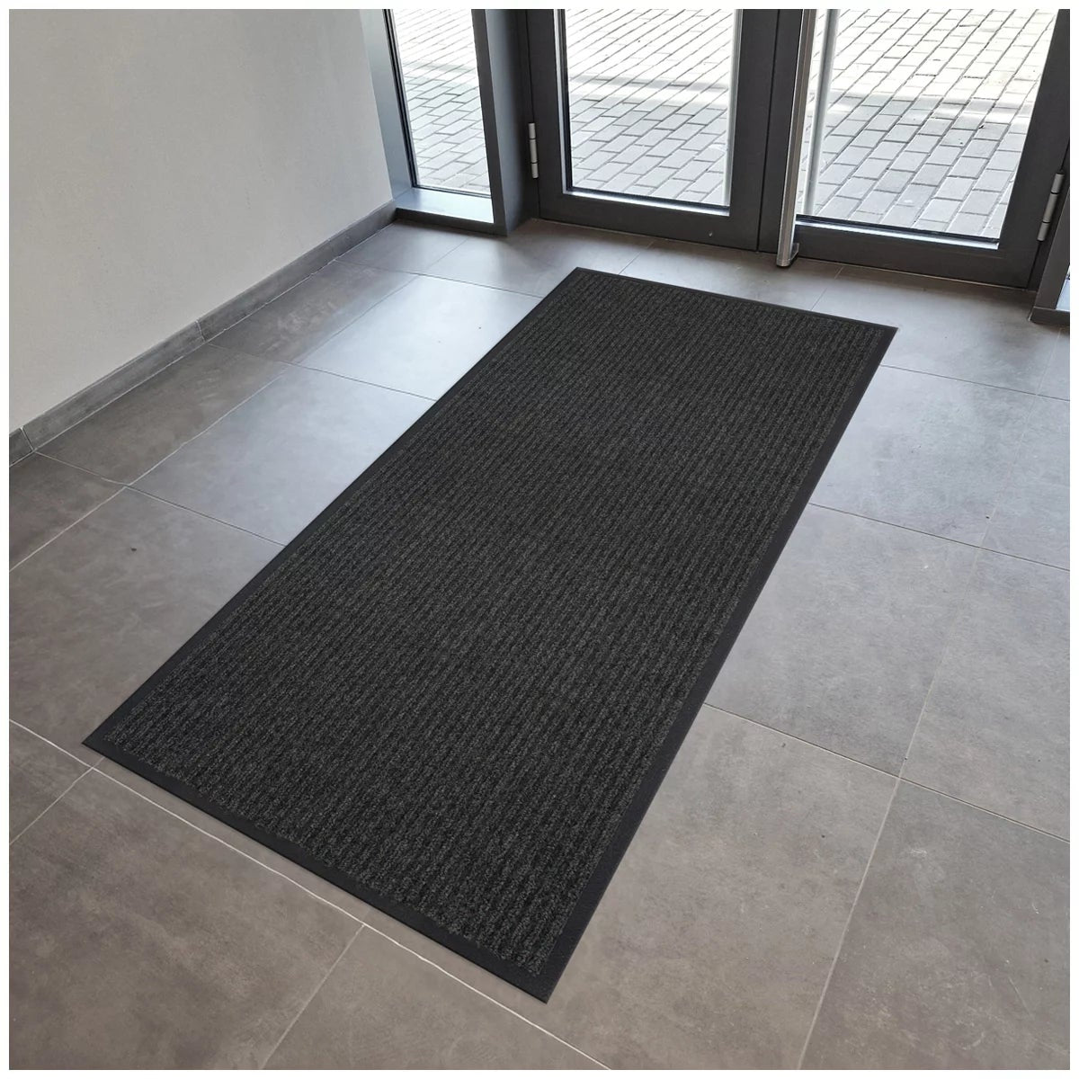 Korhani Studio Heavy Duty Utility Runner 90 x 240cm Indoor Outdoor Floor Mat
