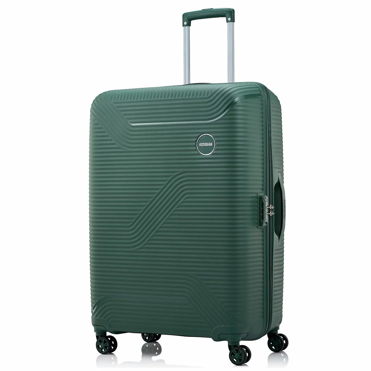 American Tourister Bonjoy Spinner 79cm Large Green TSA Lock Luggage