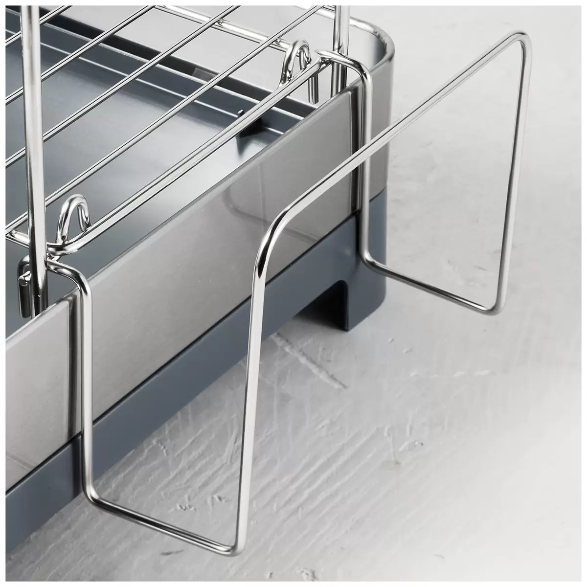 Tramontina 2-Tier Dish Drying Rack Dish Drainer Cutlery Holder Dish Storage Rack Free Shipping