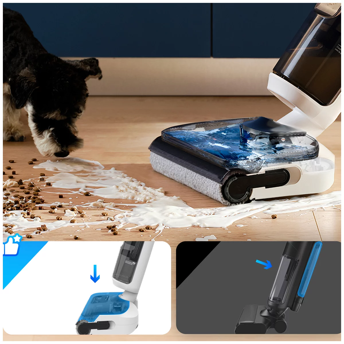 Tineco Floor ONE S6 Stretch Pro Wet Dry Vacuum FW423000AU Cordless Mop