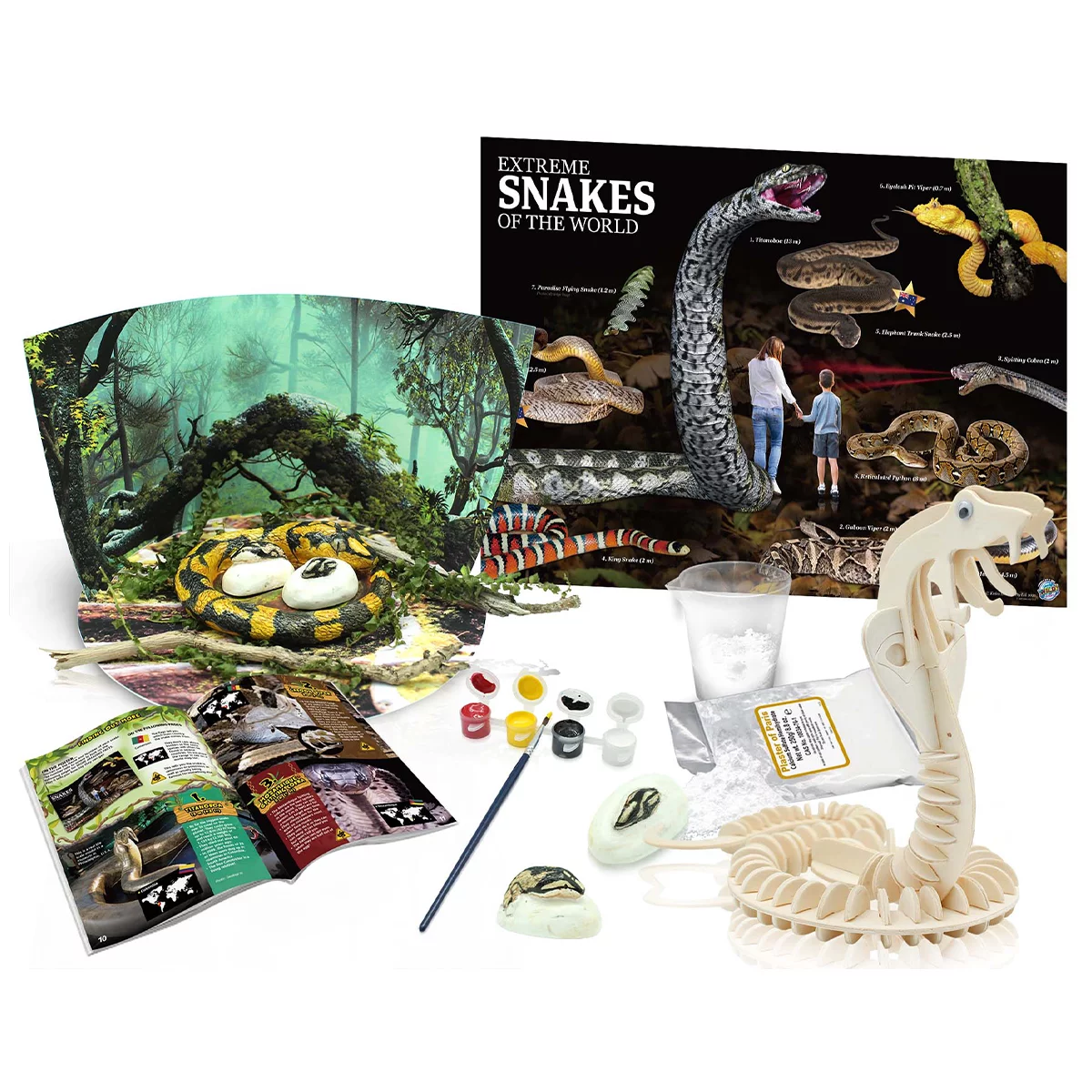 Australian Geographic Extreme Animals Kit 2 Packs Snakes/Spiders