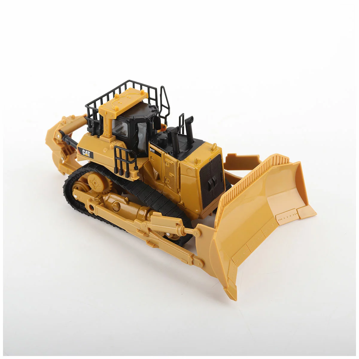CAT Diecast Trucks 4 Pack Yellow 1:64 Scale Construction Vehicle Toy Set