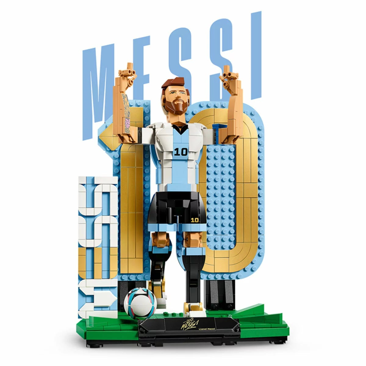 LEGO 43015 Lionel Messi Football Legend 958 Piece 2-in-1 Building Set
