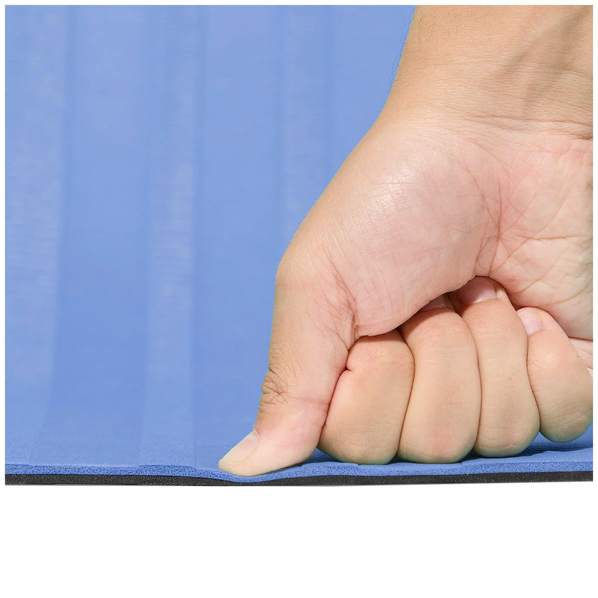 Adidas 6mm Training/Fitness Gym/Home Padded/Rollable/Lightweight Travel Mat BLUE