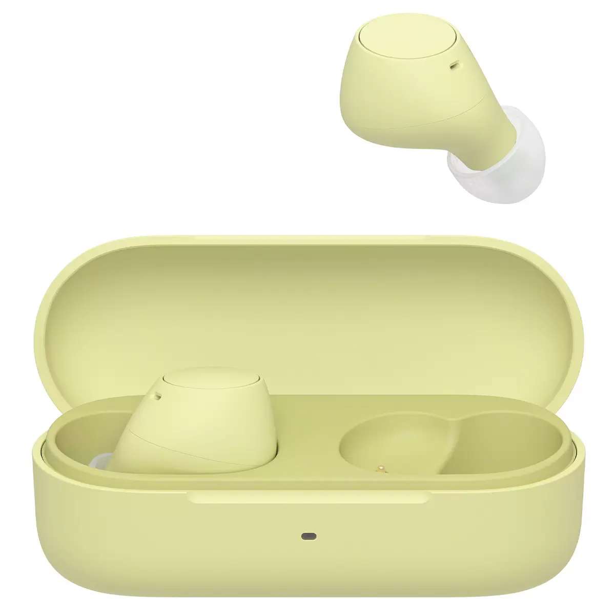 Sony WFC510Y Wireless Bluetooth Earbuds Yellow Multipoint USB-C Charging