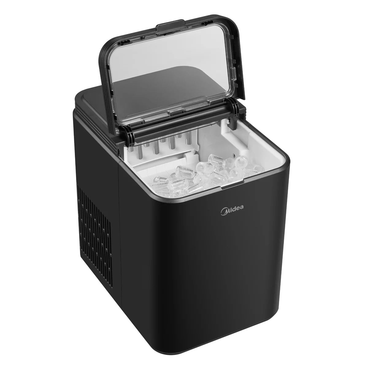 Portable Midea Ice Maker 12kg Daily Output Countertop Ice Machine Black
