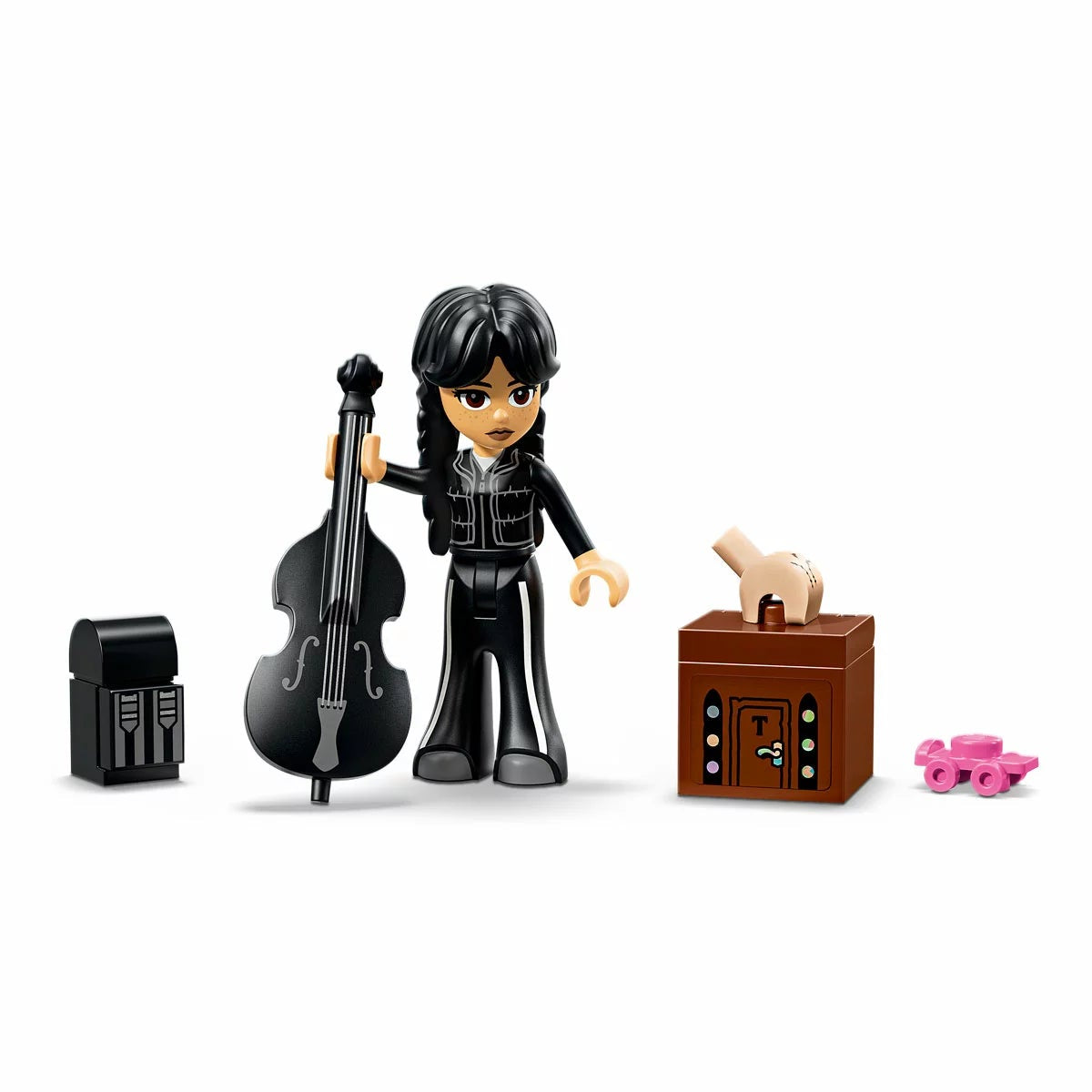 LEGO Wednesday Addams Backpack 76787 Building Toy Set with Thing 401 Pieces