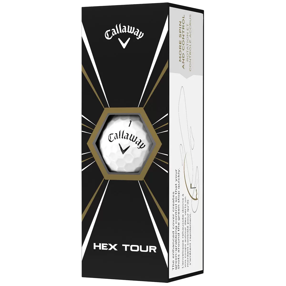 Callaway HEX Tour Golf Balls 24 Pack - Longer Distance & Control