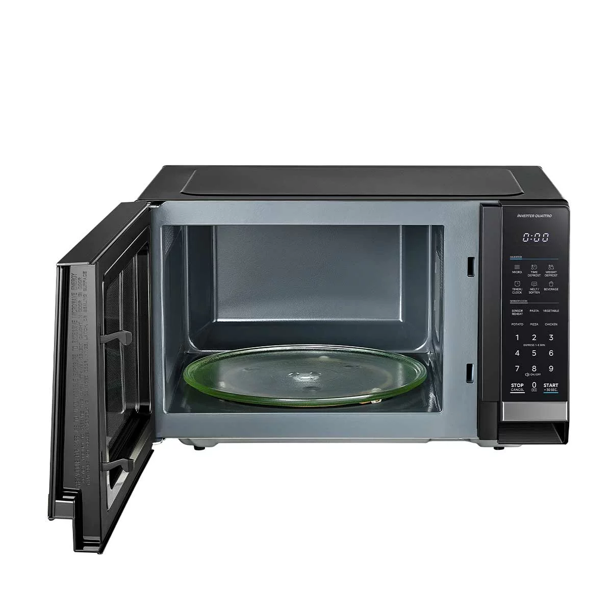 Midea 34L 1200W Smart Inverter Microwave Black MMW12VT34B