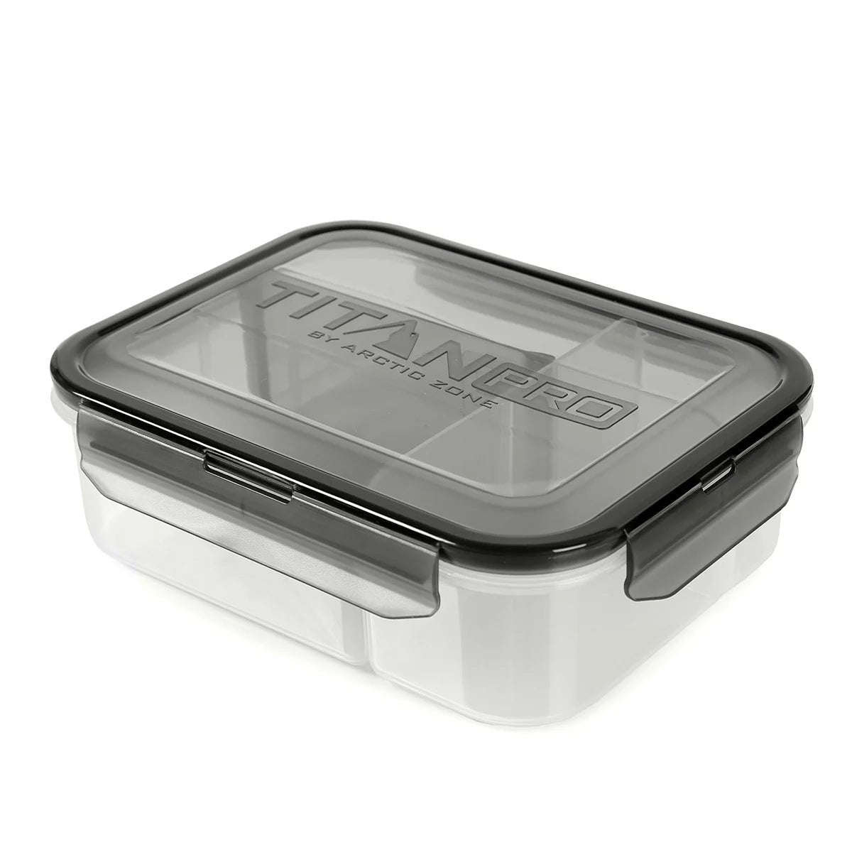 Titan PRO Expandable Insulated Lunch Bag Black 8L with 2 Ice Walls Bento Box
