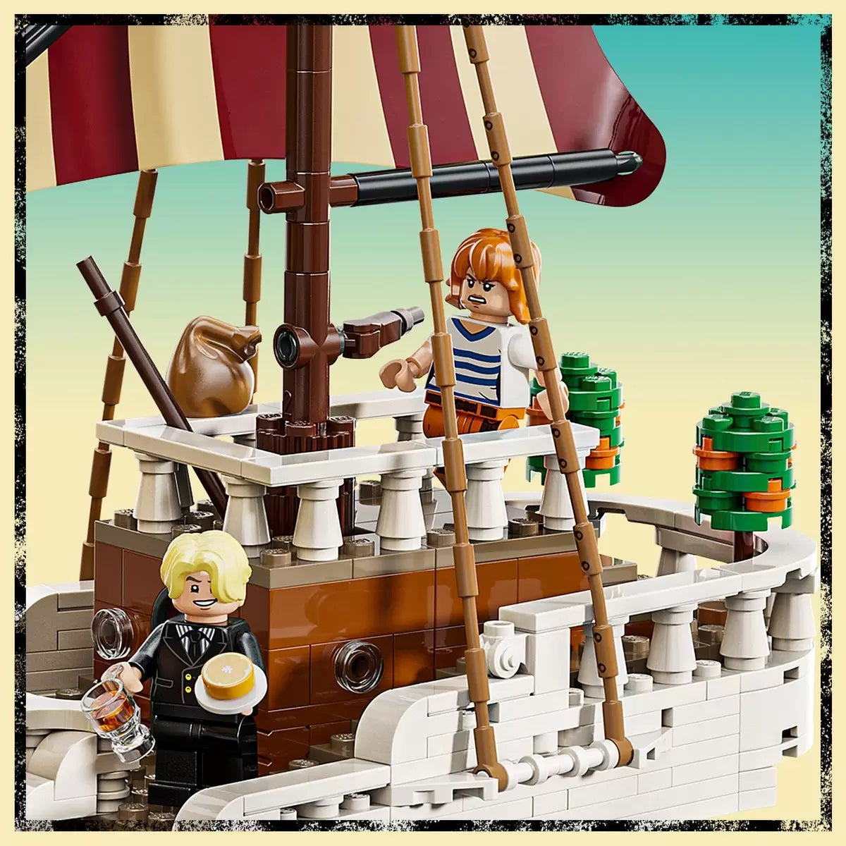 LEGO 75639 ONE PIECE The Going Merry Pirate Ship Building Set 1376 Pieces