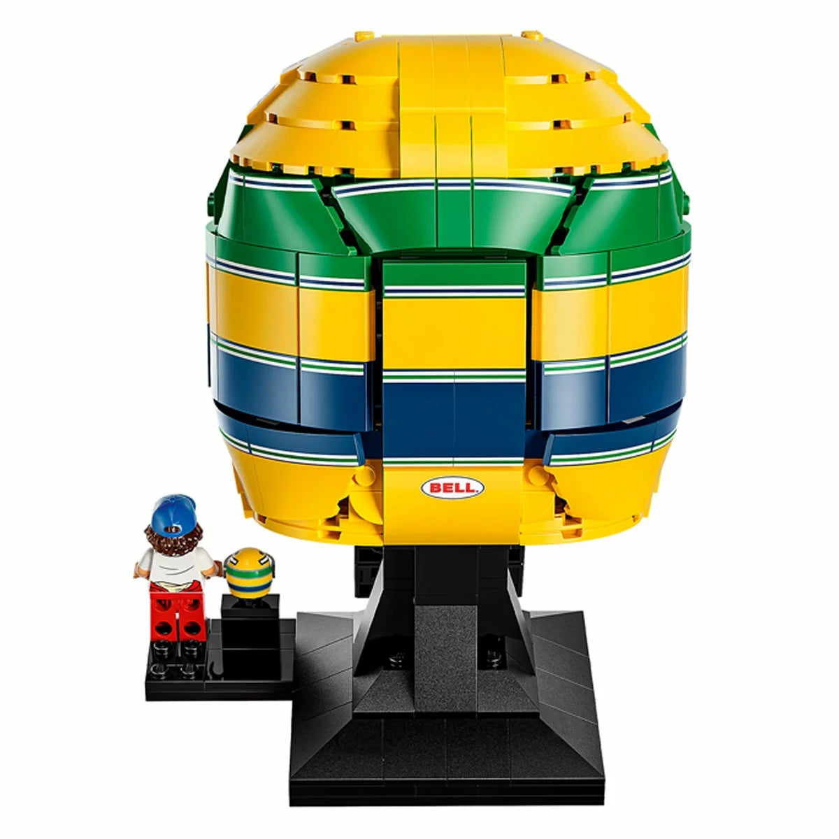 LEGO Editions Ayrton Senna Helmet 43024 F1 931 Piece Building Set