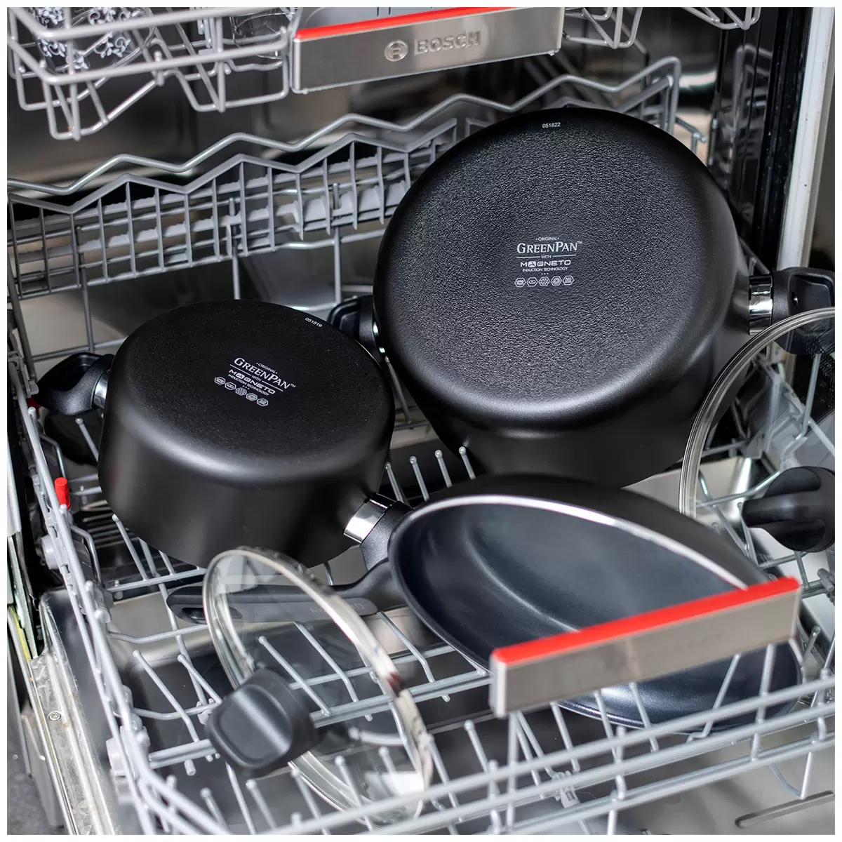 GreenPan Ceramic Non-Stick Frypan 3 Piece Set 20cm, 24cm and 28cm Free Shipping