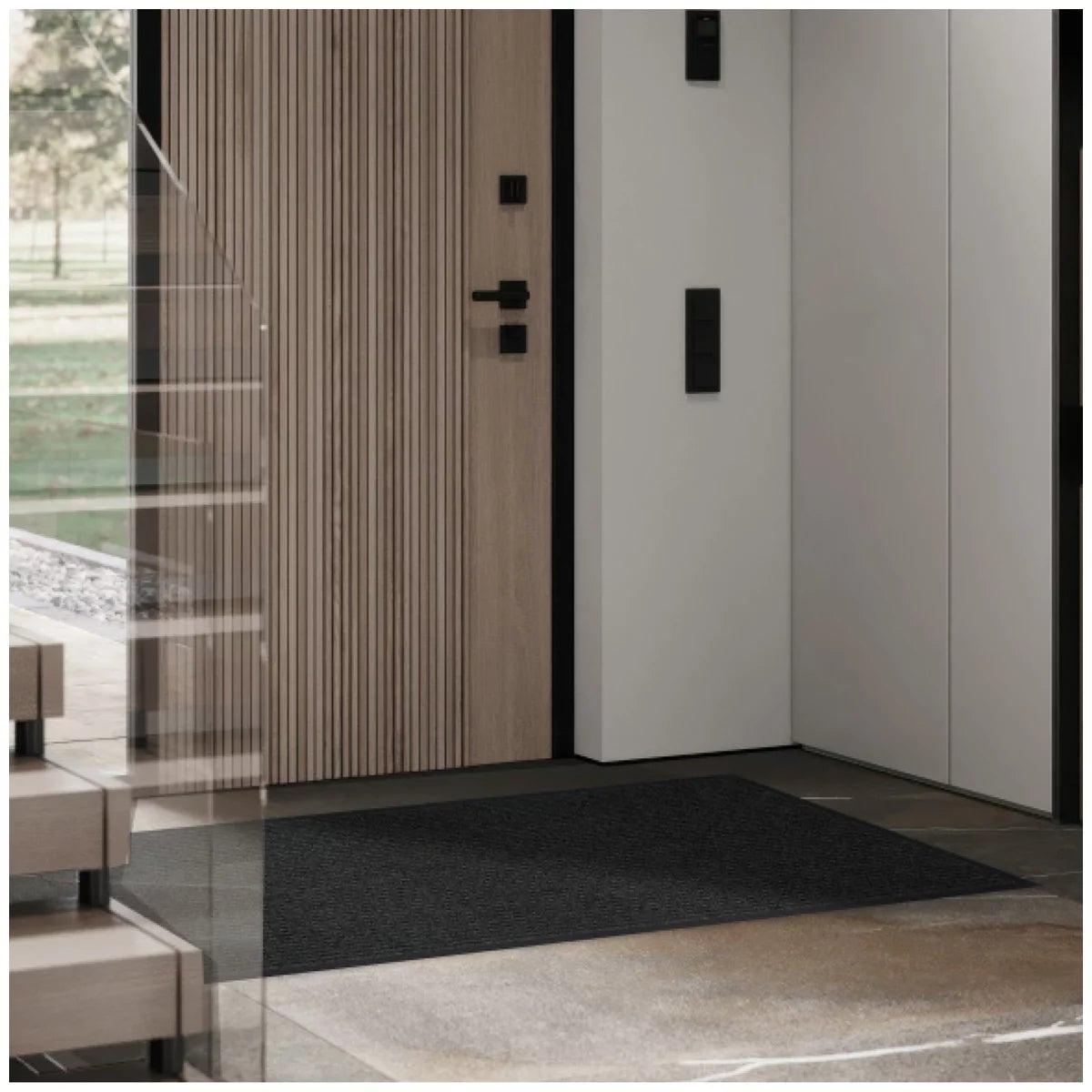 Korhani Studio Heavy Duty Utility Runner 90 x 240cm Indoor Outdoor Floor Mat
