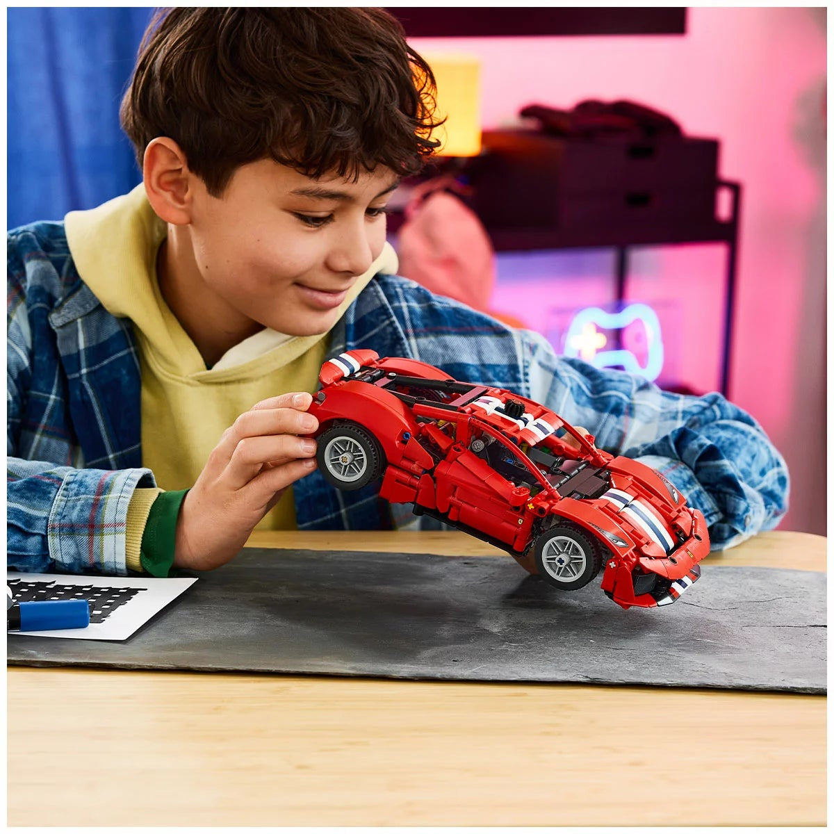 LEGO Technic Ferrari 488 Pista Car 42235 2026 Building Set Supercar Model 9+