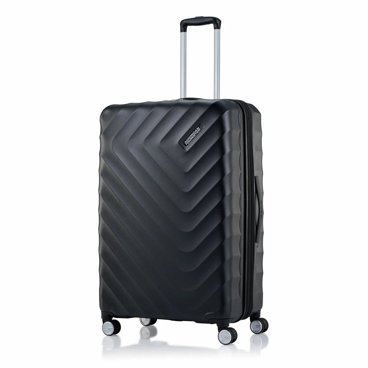 American Tourister Concentrix 3 Piece Expandable Luggage Set Black Spinner