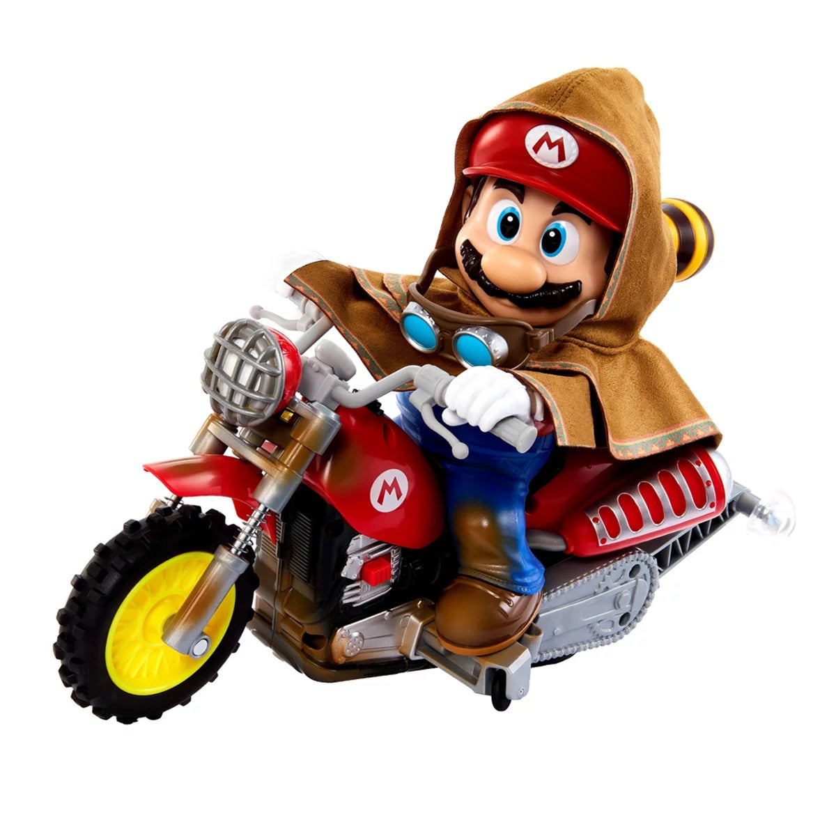 Hot Wheels Super Mario RC Motorcycle Mario Remote Control Stunt Wheelie Toy 6+